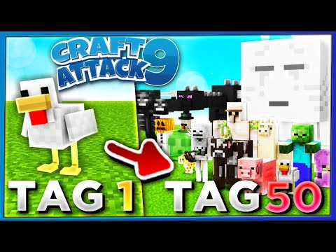 I catch ALL MOBS in Minecraft Craft Attack 9