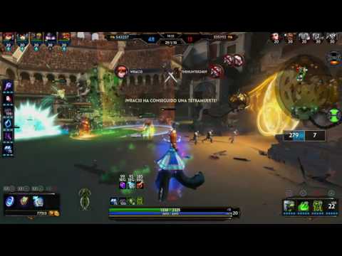 SMITE_Pentakill Scylla 100000 gold and reduction game