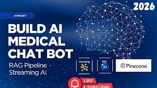 Build a Complete Medical AI Chatbot with LangChain, Pinecone, GPT-4o & Next.js | RAG Tutorial
