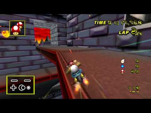 【CTGP WR】 DS Bowser Castle - 2:34.826 - Steve