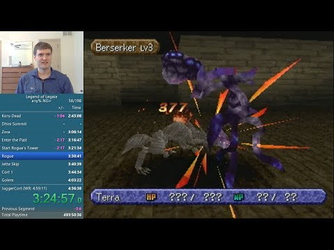 Legend of Legaia - any% NG+ speedrun in 4:27:27