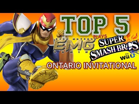 TOP 5 Plays: Super Smash Bros Wii U EMG Ontario Invitational