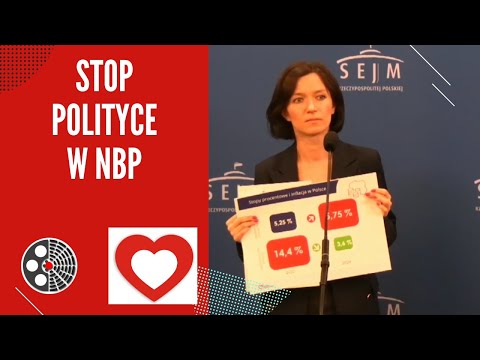 Koalicja Obywatelska wzywa do zaprzestania polityki w NBP