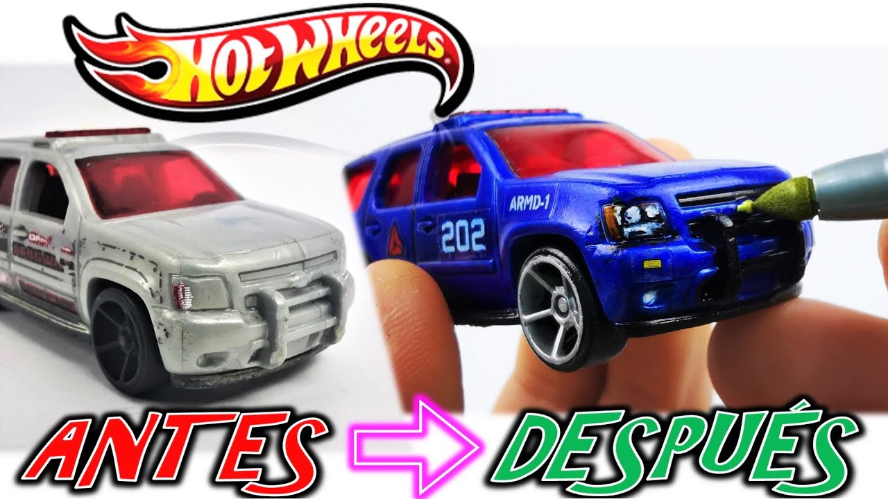 Aprende a Personalizar tus autos HOT WHEELS con MARCADORES #2 | how to CUSTOM HOTWHEELS DIY