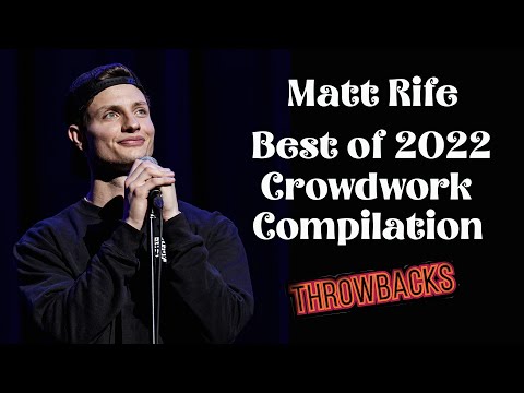 Matt Rife “Best of 2022” Crowd Work Compilation