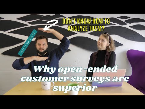 Thumbnail for Episode #6: How to analyze open-ended customer surveys and why they matter