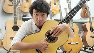 Video thumbnail for Guitar Classic Tây Ban Nha . Antonio Sanchez 1020 ( Full Solid ) 0936.239.138 Zalo by KEYMAN VTT