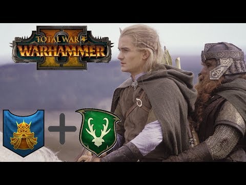Wood Elves & Dwarfs | FIGHTING SIDE BY SIDE WITH AN ELF: Total War Warhammer 2