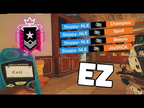 CHAMPION RANKED, BUT IT'S EZ | Crimson Heist Ranked Gameplay  |  ► Sloppy-.NLE