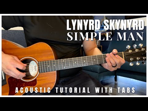 Simple Man Lynyrd Skynyrd Guitar Lesson with Tabs