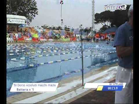 Serie 5 dei 50 Dorso  Assoluti Maschi Master - 11 Memorial Andrea Bettiol