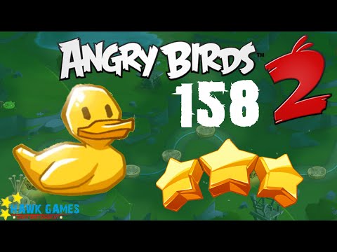Angry Birds 2 - 3 Stars Walkthrough Level 158 [4K 60FPS]