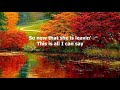 Lovesick Blues by Hank Williams (with lyrics)