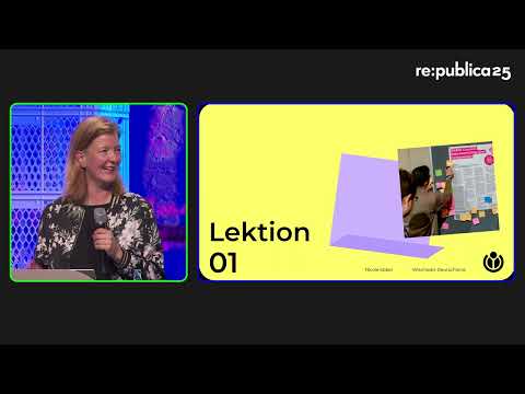 Video Thumbnail: re:publica 25: Nicole Ebber - Gut genug ist perfekt: So gelingen kollektive Abstimmungsprozesse