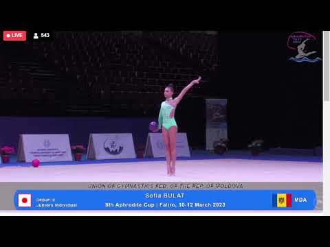 Rebroadcast 8th Aphrodite Cup Juniors  2023  10 03 2023  2