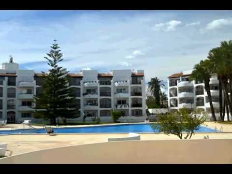 Ferienanlage auf Mallorca im Winter Timelapse