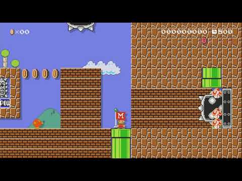 Smash Block 12IC by Xeamlich - Super Mario Maker - No Commentary 1bo