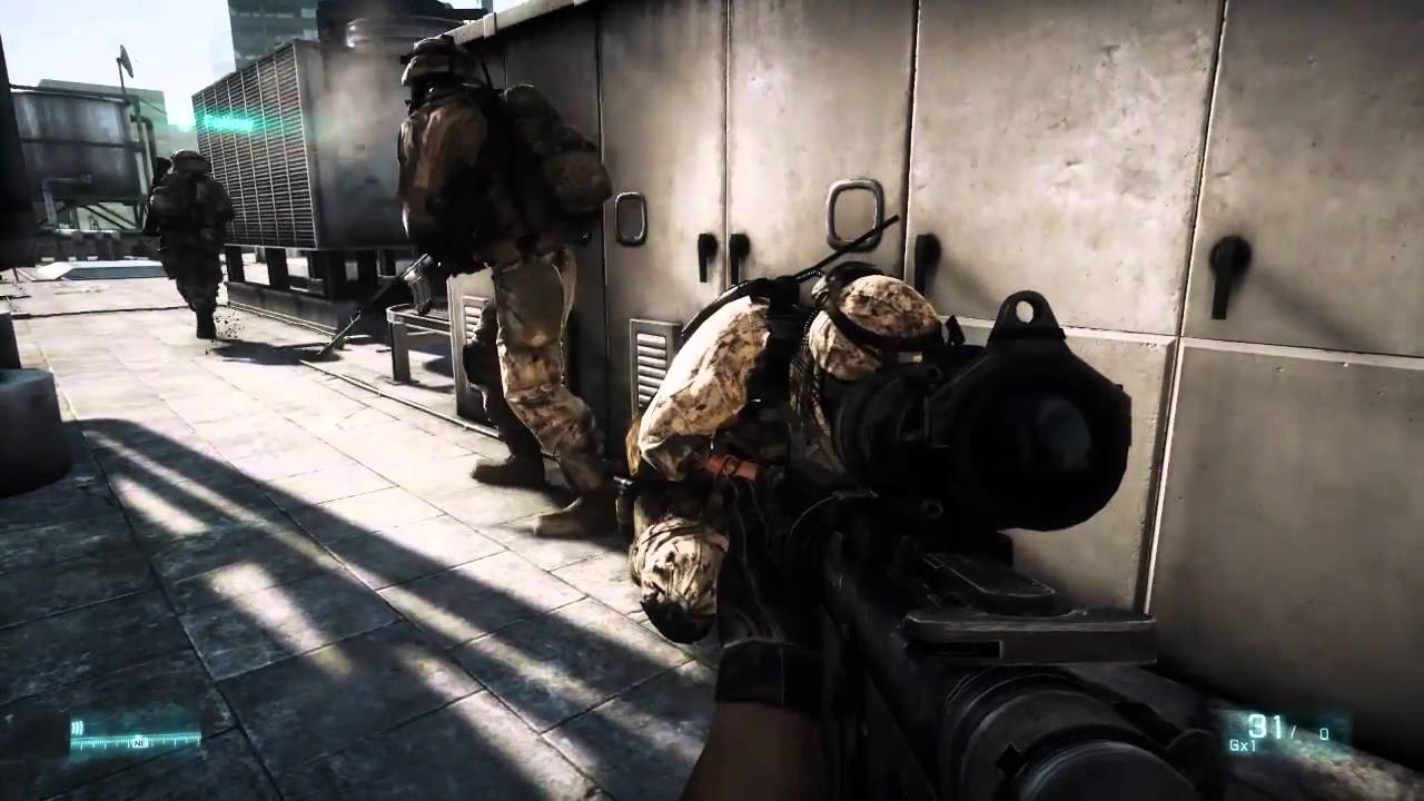 Battlefield 3 Fault Line 12 minutes gameplay
