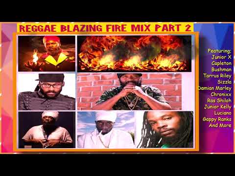 Reggae Blazing fire Mix pt2 Bun Out wickedness feat;Bushman Capleton, Ras Shiloh, Sizzla, Luciano...