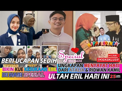 Ikut Sedih! Hari Ini Ultah Eril, Ridwan Kamil , Atalia, Zara, Hingga Nabila Ishma Beri Ucapan Begini