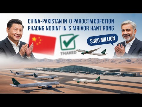 Der 300 Millionen Dollar teure Wüstenflughafen: Chinas Plan zur Erschließung des brachliegenden P...