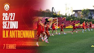 🔴 Galatasarayımız yeni sezon öncesi ilk antrenmanını gerçekleştirdi