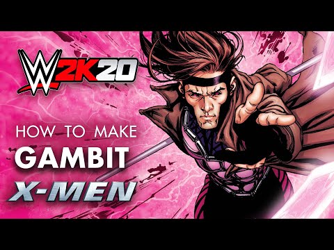 WWE 2K20, How to make Gambit (Without Custom Logo)