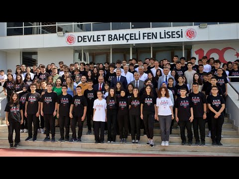 Devlet Bahçeli Fen Lisesi Türkiye’de marka bir okul olacak