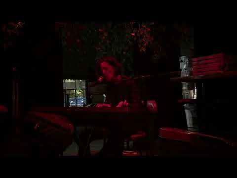 Marie-Noëlle performing "algo precioso" open mic at local legend June 2019