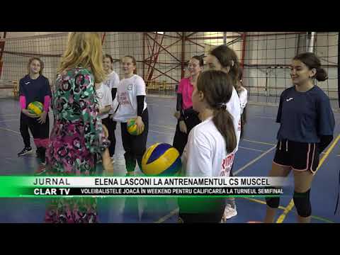 Elena Lasconi la antrenamentul CS Muscel ( 28 05 2021 )