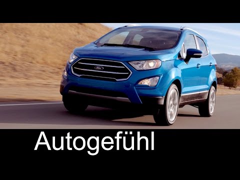 Ford EcoSport Titanium & SES Facelift & reveal US market Exterior/Interior 2018/2017 - Autogefühl