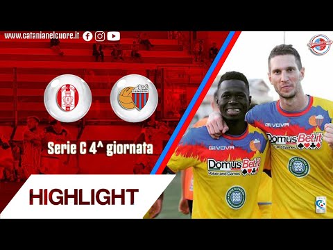 Rende-Catania 1-2 Serie C 2018/19 4^ giornata