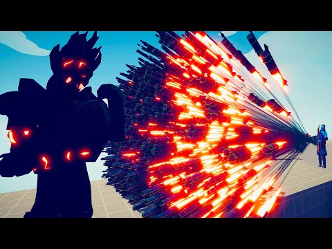 AWAKENED GAROU vs 3x EVERY GOD | TABS Totally Accurate Battle Simulator