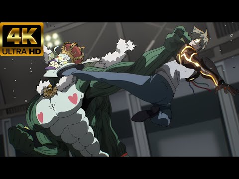 Genos vs Sea King 4K - One Punch Man