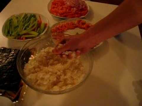 Comment faire des sushis : Video 2 : Nigirisushis