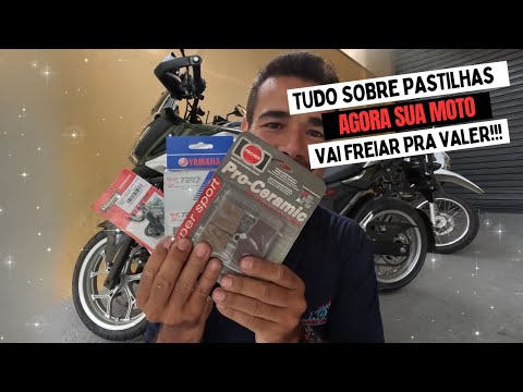 TUDO SOBRE PASTILHAS DE FREIO PARA MOTOS - ORGÂNICA METÁLICA SEMI-METÁLICA CERÂMICA E QUANDO TROCAR