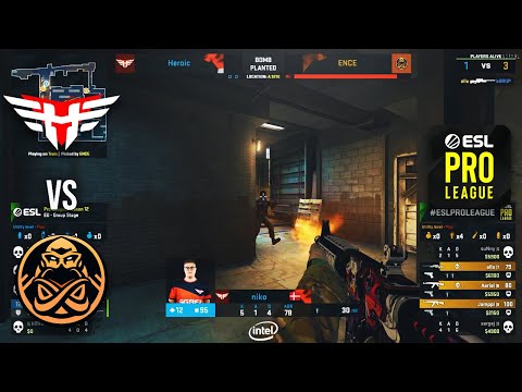 Heroic vs ENCE - ESL PRO LEAGUE Season 12 - HIGHLIGHTS | CSGO