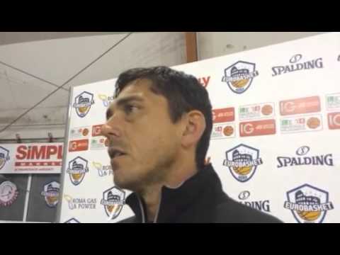 Davide Bonora post gara eurobasket Scauri