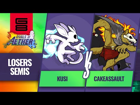 Kusi vs Cakeassault - Losers Semis Rivals of Aether - Genesis 8 | Ori vs Forsburn