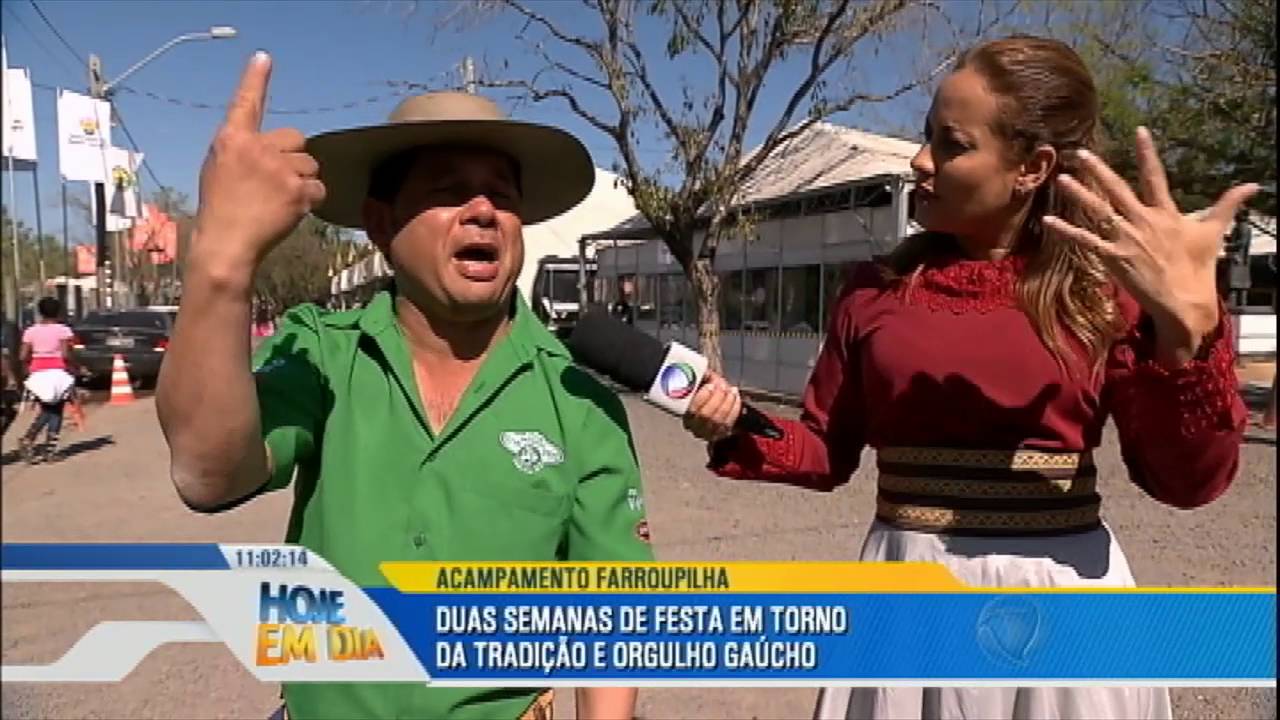 Personagens do Brasil conhece a comemoração da Revolução Farroupilha