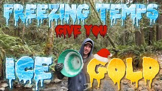 Video thumbnail for Freezing Temps = ICE GOLD!!! I May Mind The Cold But My Bazooka Gold Trap Doesn’t! What Will I Find? by Stoney Creek Sparkchaser