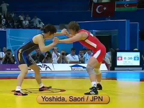 55 kg. Saori Yoshida (JPN) Winner, World Champ. 2007 - Baku (AZE)