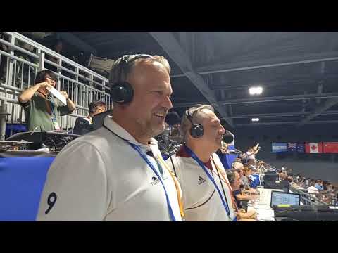 Így közvetítette Hajdú B. István és Szabó Zoltán a vb-döntő ötöspárbaját 🎙️