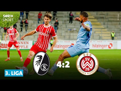 Sechs Tore im Topspiel: Freiburg II schlägt Wiesbaden | SWR Sport