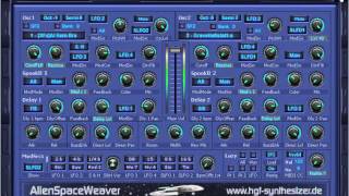 Video thumbnail for Alien Space Weaver - Free Ambient Vst Plugin by Ruben Yevgeny Hymov