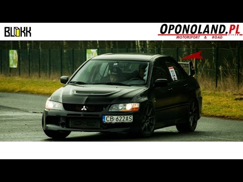 Kajman Mitsubishi Lancer Evolution IX (III Runda Power Stage Bednary 2015)