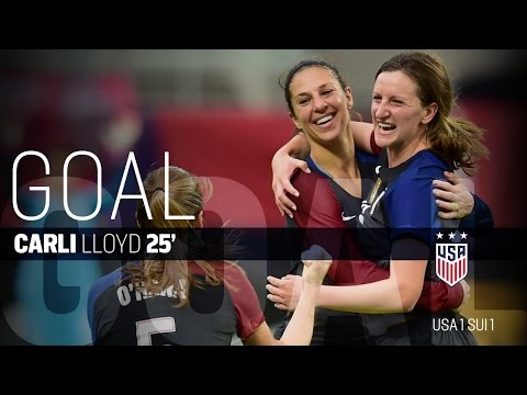 WNT vs. Switzerland: Carli Lloyd First Goal - Oct. 23, 2016