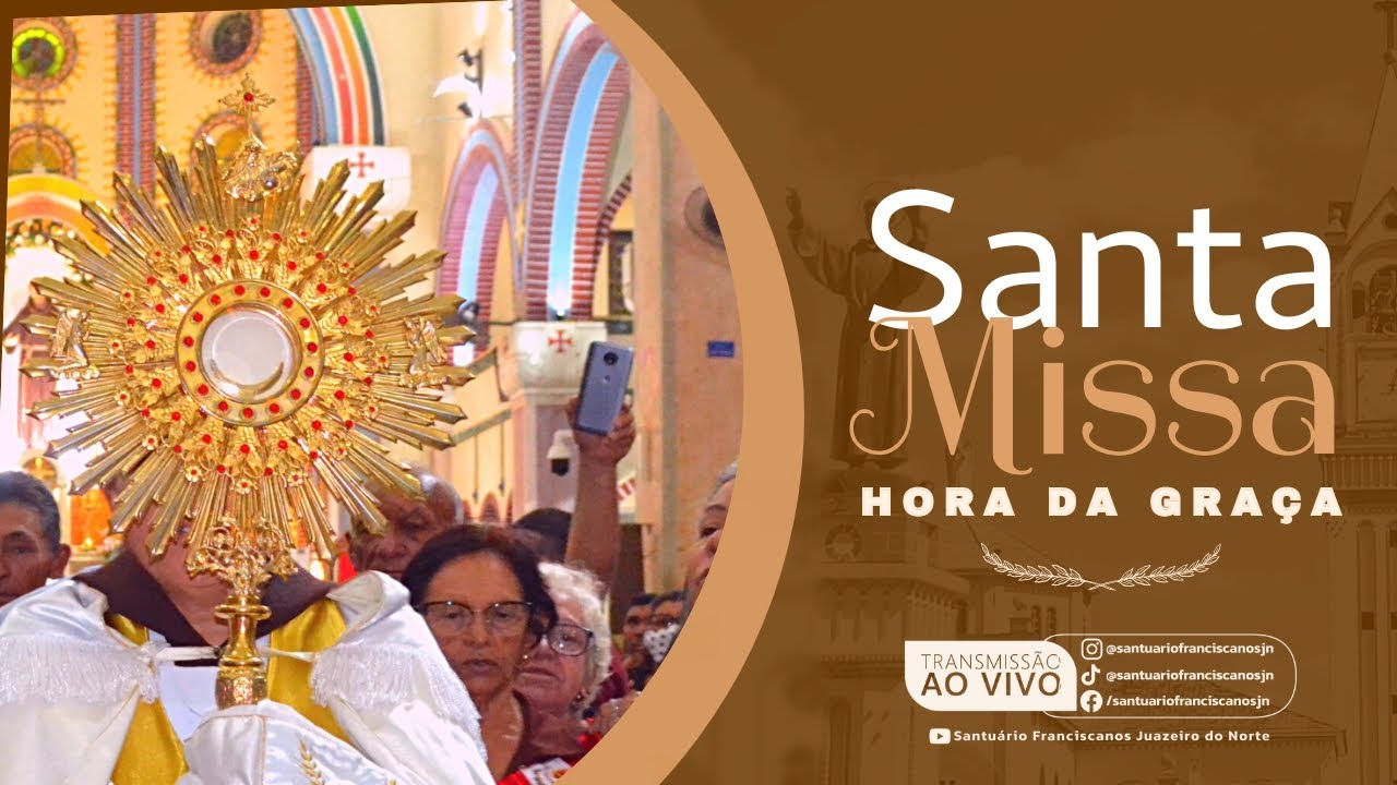 Santa Missa e Hora da Graça - 18:00 | 09/10/2024
