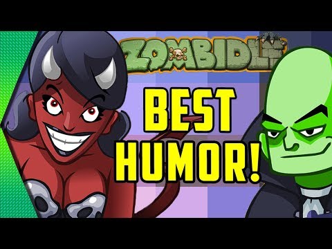 Zombidle - HUMOROUS CROSS-PLATFORM CLICKER GAME! | MGQ Ep. 235