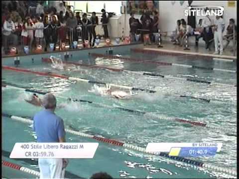 Serie 1 dei 400 Stile Libero Ragazzi Maschi - 15 Memorial Chiara Giavi